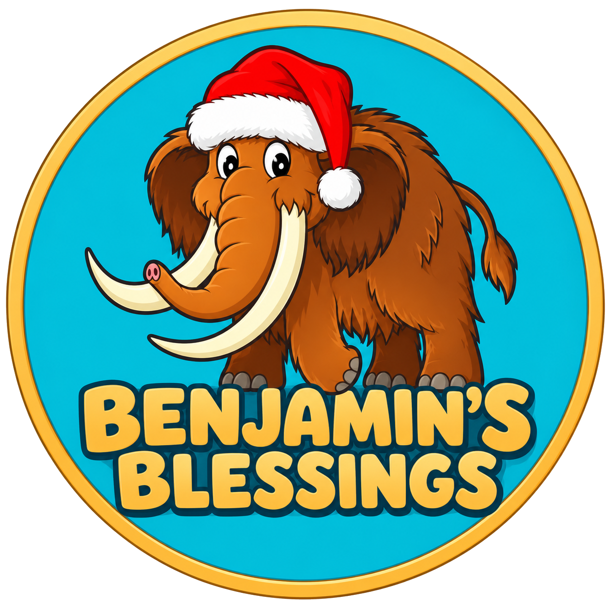 Benjamin’s Blessings mammoth logo
